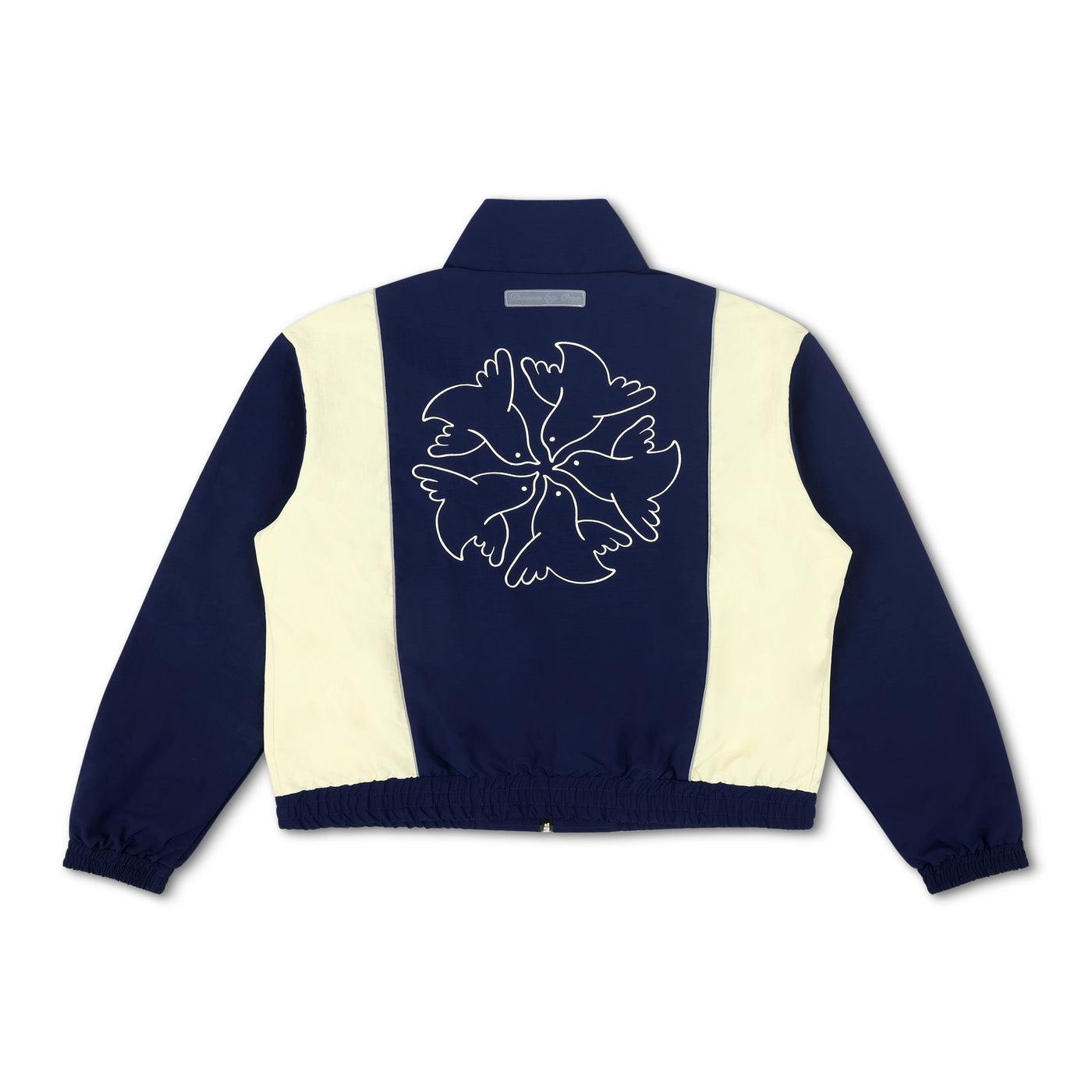 Dove Track Jacket (Navy Blue/Off-White)